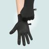 Bicycle Outdoor Gloves Men's Black Winter Touch Screen Compatible Anti Slip Warm Thick Gloves Outdoor Running Gloves Equipment