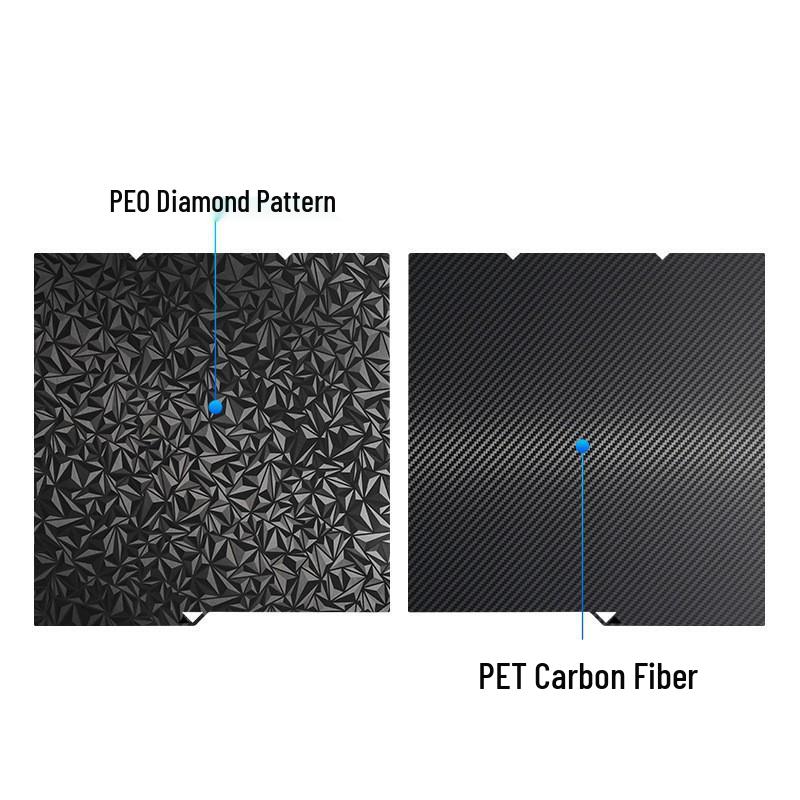 Bamboo Texture 3D Printing Plate: A1/S1/P1 PEO PET Plate
