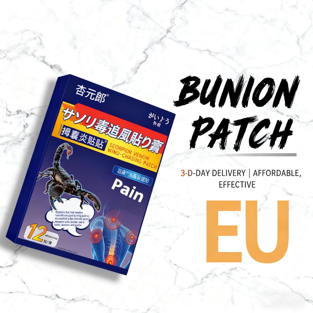 Natural Herbal Hallux Valgus Patch - Skin-Safe Gentle Pain Relief