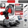 High-Precision 10" Aluminum Cutting Machine & 12" 45° Miter Saw for Wood Corners