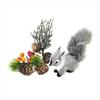 Plush Toy Table Decorations Simulation Squirrel Plush Animal Squirrel Plush Toys Stuffed Toys