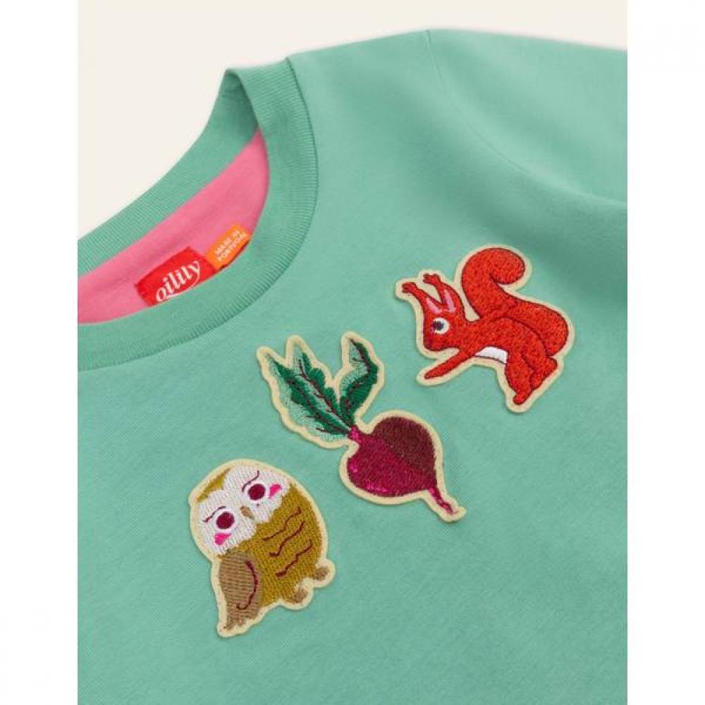 Oilily Kids HeriTage SweaTer T shirT okhfeTs013a
