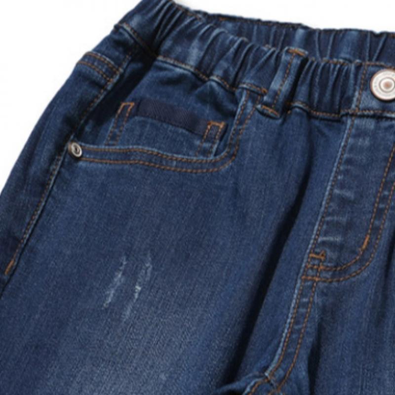 [renoma Kids] Girls  Slim Straight Fit Roll Up Denim R1941q210