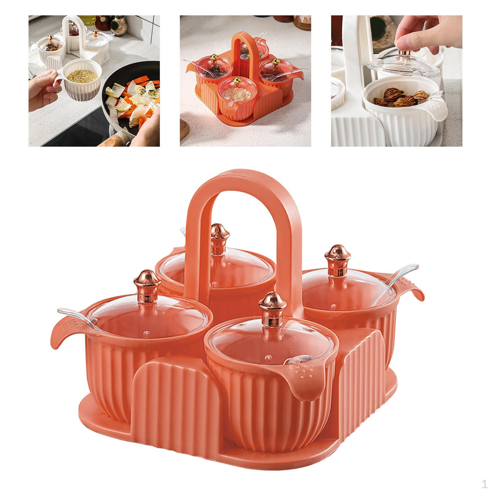

with Detachable Handle for Dining помаранчевий