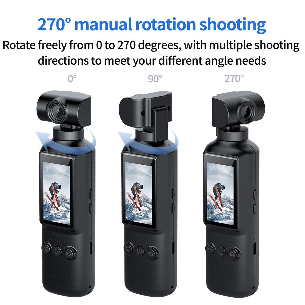 4K Rotating Handheld Sports & Law Enforcement Camera