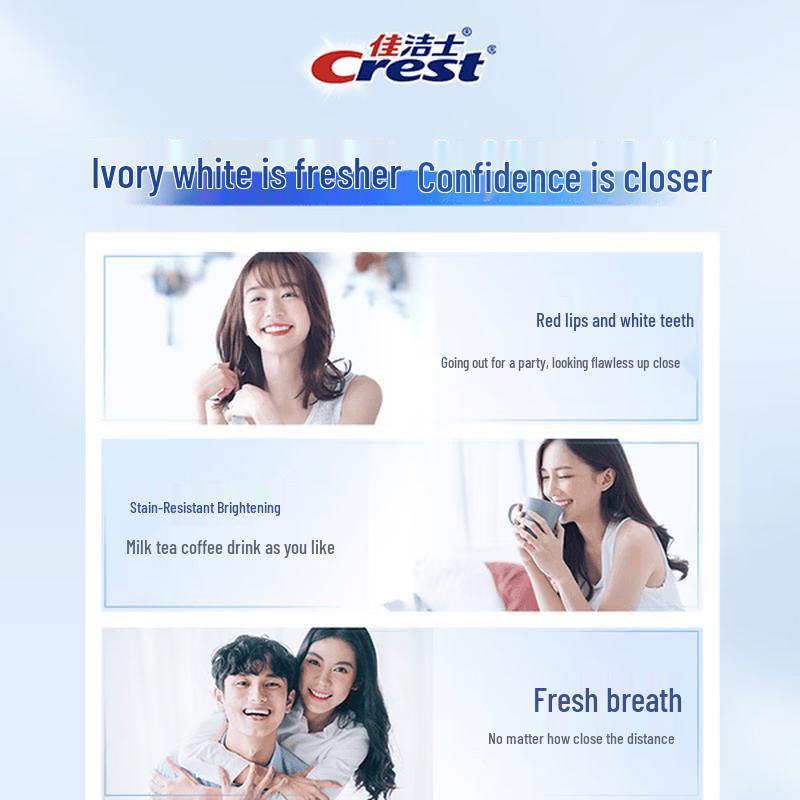Crest Fragrance Lock Whitening Toothpaste