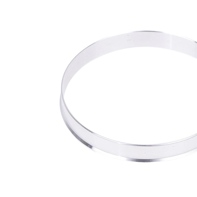 Aluminum Alloy 4Pcs Wheel Hub Center Ring Car Wheel Bore Collar 66.1-57.1,67.1-57.1,67.1-60.1,67.1-66.1,74.1-72.6