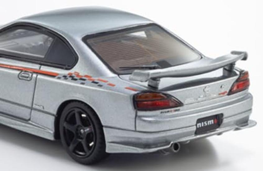 Kyosho Original Nissan Silvia S15 Spec R Nismo Aero Completed Product 1/43 (Silver)