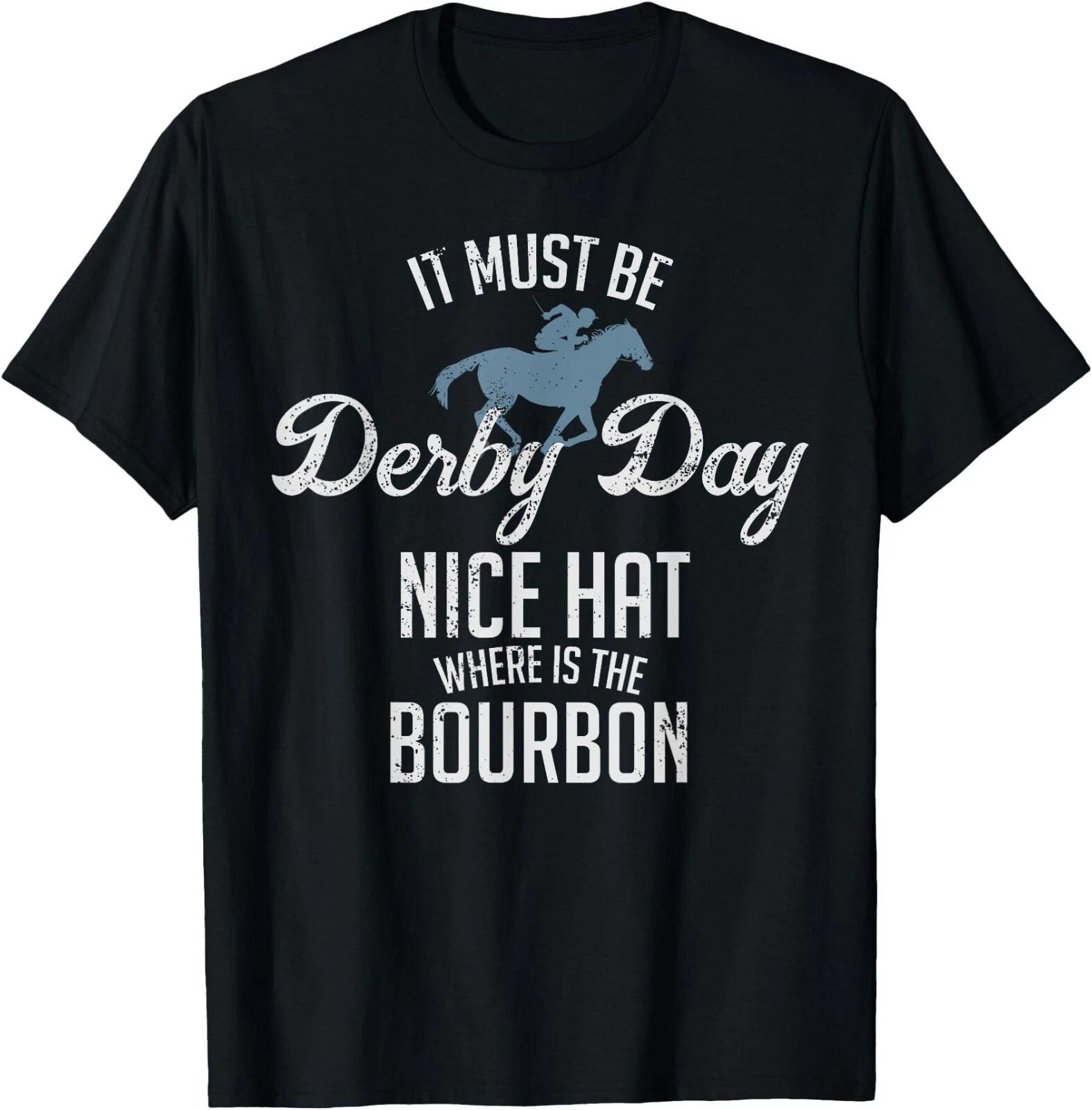 Funny Derby Day and Mint Juleps, Kentucky Horse Racing T-Shirt , Unisex Tee XL