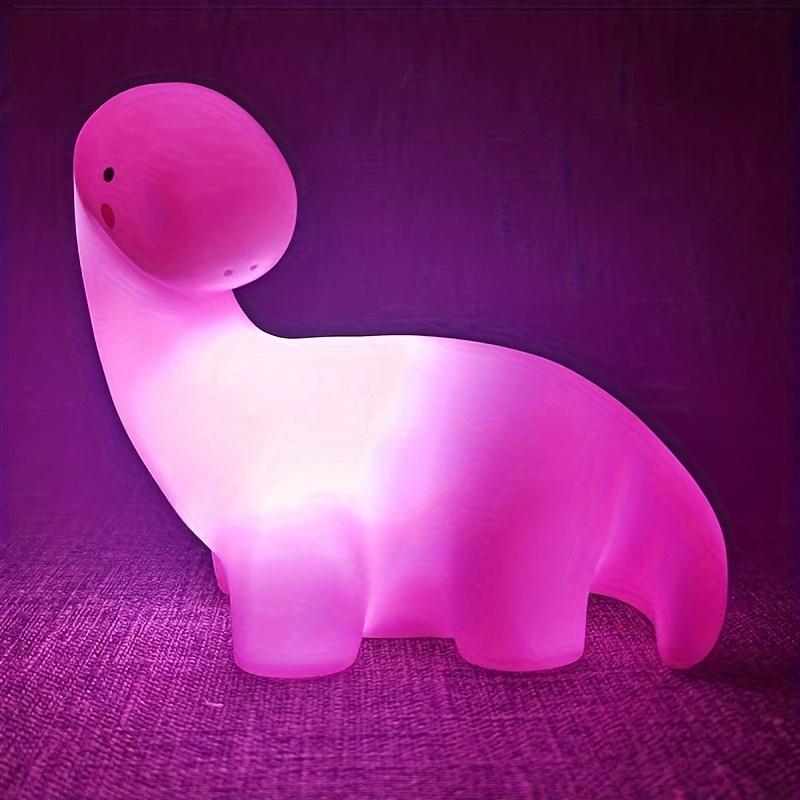 Cartoon Creative Thunder Dragon Dinosaur Night Light Bedroom Long Neck Dragon Small Ornament Room Decoration Small Table Lamp