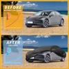Motoforti All-Weather Waterproof Car Cover - UV-Resistant Outdoor Full Exterior Protection for Tesla Model 3 2017-2025 210D-PU