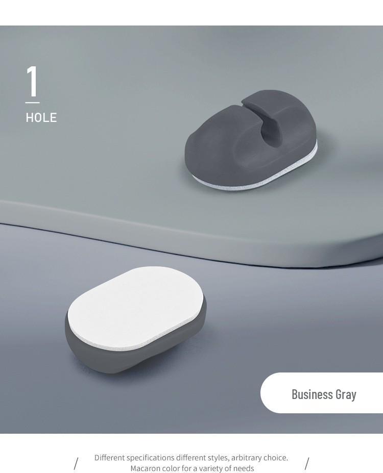 Self-Adhesive Desktop Cable Organizer and Protector for Charging, Mouse, and Earphone Wires