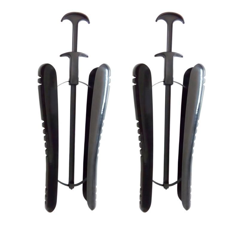 42cm Black Elastic Plastic Boot Shaper & Rack, Shoe Stretcher & Anti-Collapse Shoe Shaper.