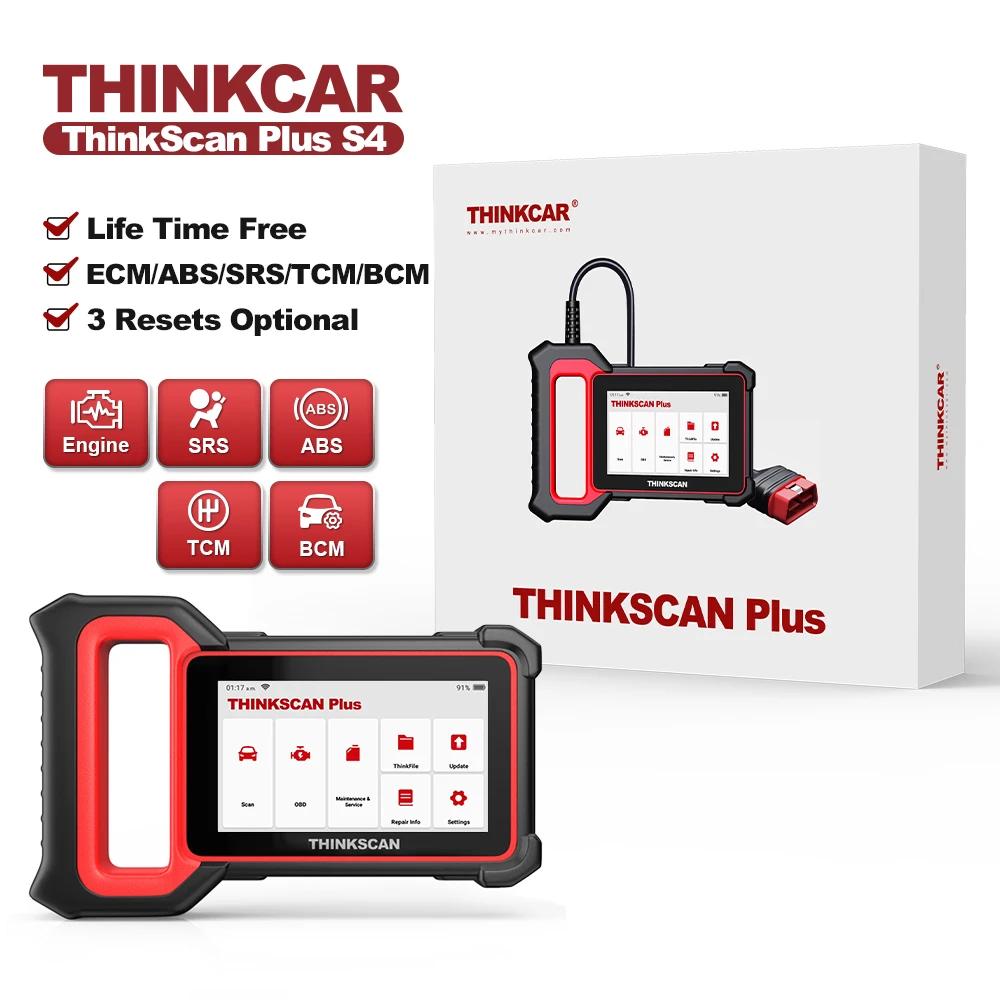 

THINKCAR Thinkscan Plus S7 S6 S4 Obd2 Scanner Car Diagnostic Tools Automotivo Scanner Auto Diagnosis Tool Code Reader 28 Resets Thinkscan Plus S4