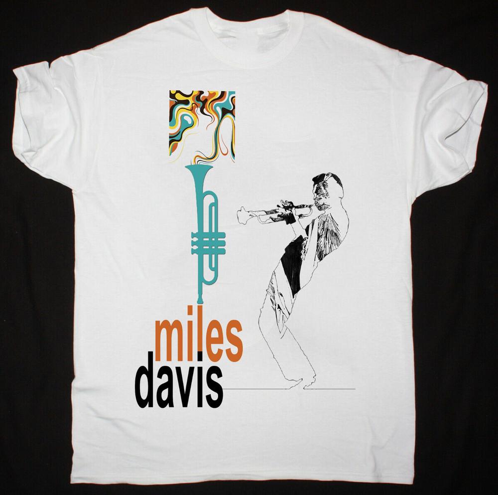 

Miles Davis White Men And Women Short Sleeve T Shirt Size S To 4XL Unisex T-Shirt L