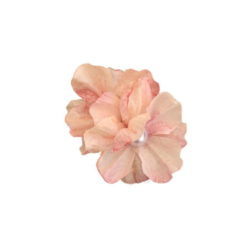 Korean Style Flower Hair Clip Pearl Girl Hair Clip Sweet Silk Flower Hairpin  Seaside