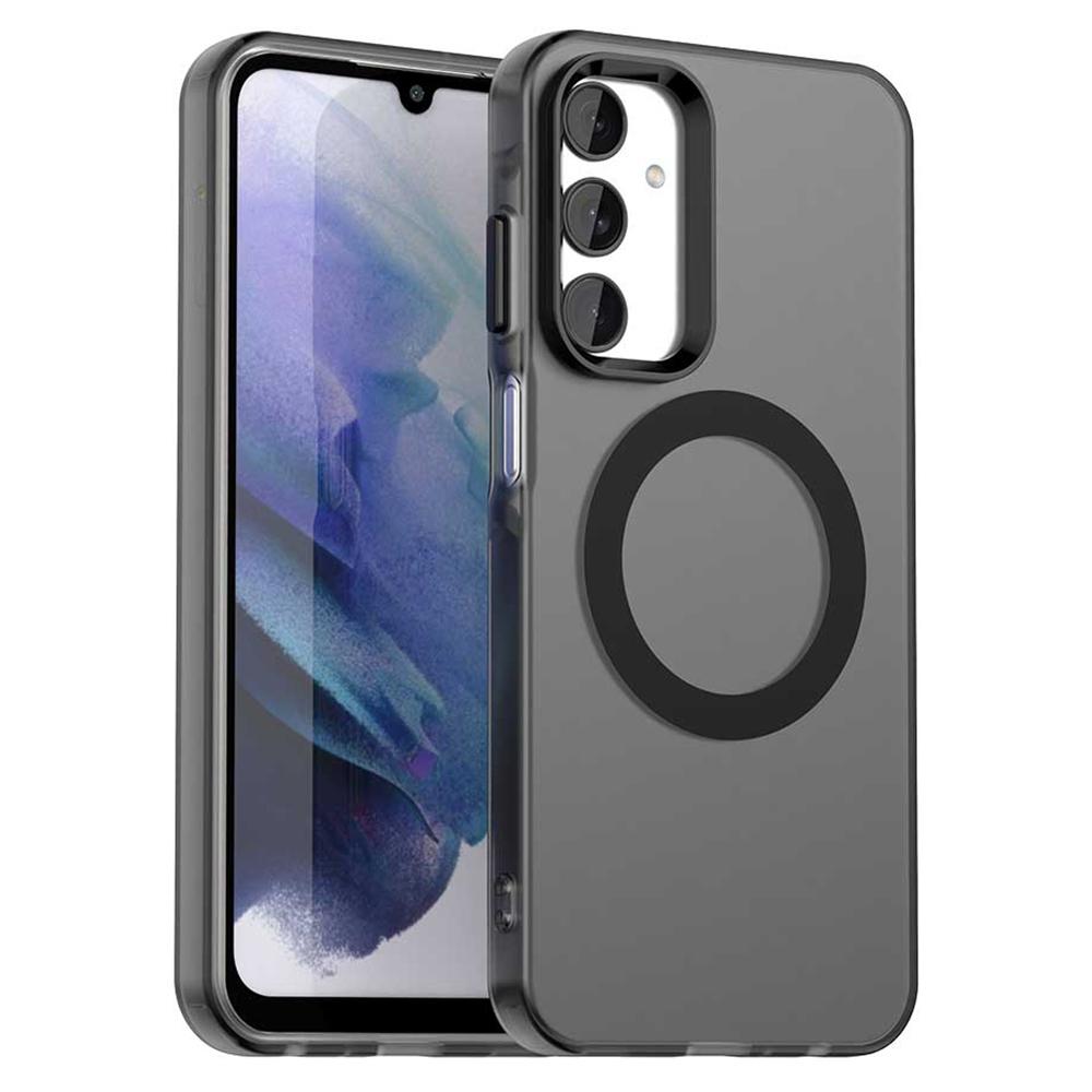 

For Samsung Galaxy A25 5G (Global) (161mm) Magnetic Case PC+TPU+PET Anti-Drop Phone Cover C