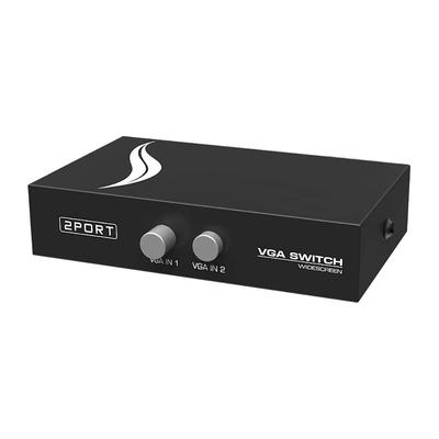 VGA 2 Ausgänge 1 Manuelle Umschaltung Full HD Ohne Netzteil für Konferenz- und Heimgebrauch ES-Tune Switcher, Bidirektional, Eingänge/1 / Eingang/2 Ausgang,