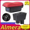 Nissan Almera Armrest Storage Box Accessory - Malaysia Edition