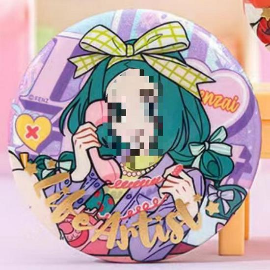 Xiaoyu Dragon Girl Brooch Pin - High-Value Decorative Gift