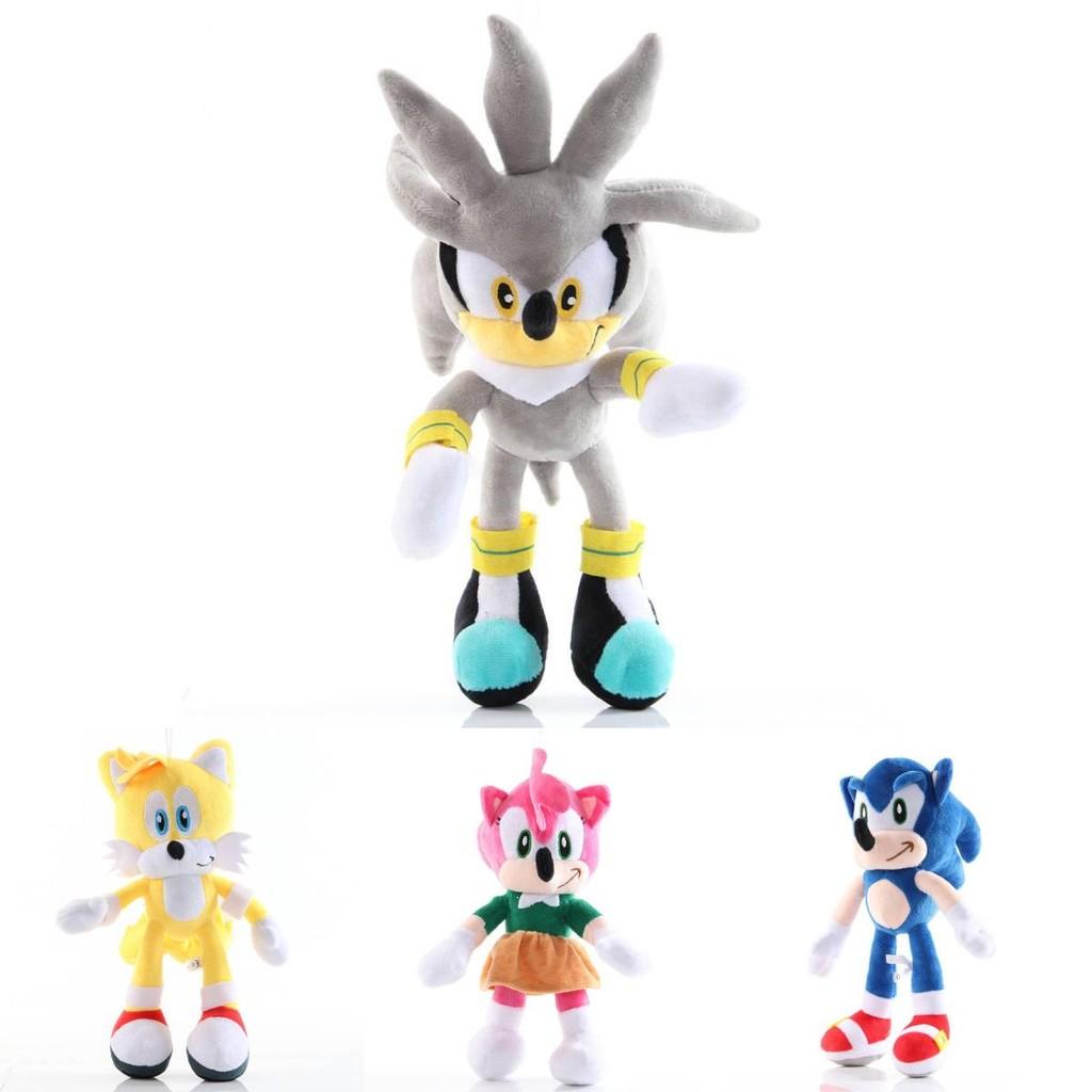 Super Soft Sonic Hedgehog Plush Toy 12 Inch Adorable Stuffed Animal For Kids