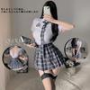 Erotic Underwear Sexy Pure Desire JK Japanese School Student Uniform Passionate Supplies Hot Set 8767