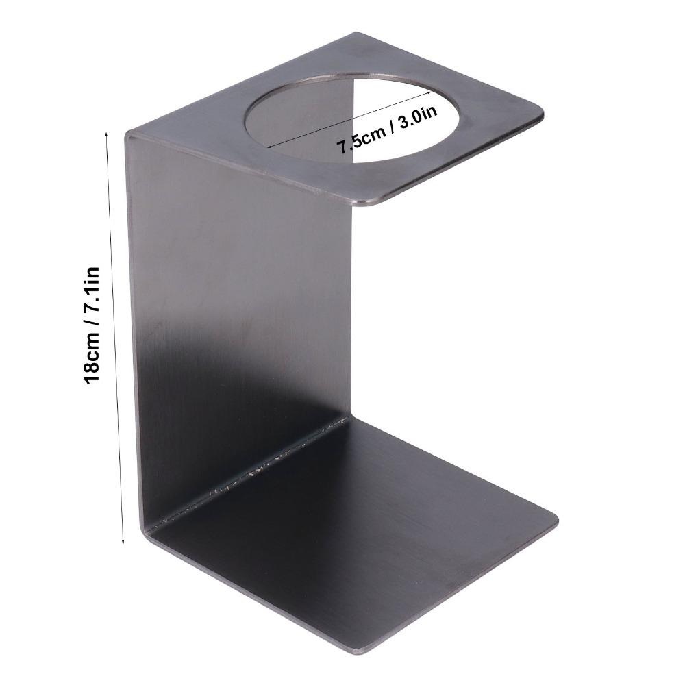 Stainless Steel Pour Over Coffee Dripper Black Coffee Dripper Stand For Cafe