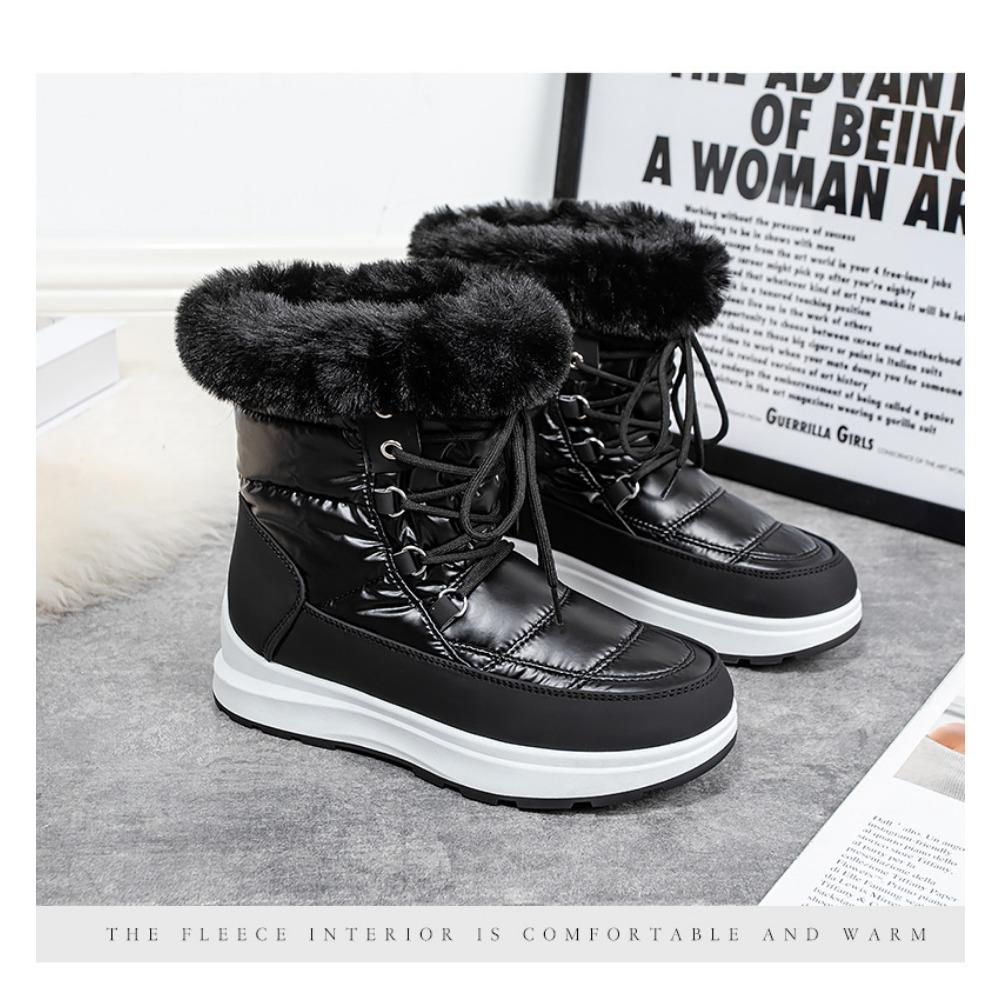 Botas Martin de Peluche para Mujer de Otoño e Invierno