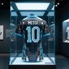 Advanced Mecha Style Messi #10 Summer Men's Short Sleeve T-shirt Quick-Dry Training 3D Print Breathable Outdoor Sports Tee Tops