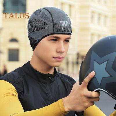 Outdoor Cycling Hat Windproof Ear Protection Motorcycle Helmet Liner Riding Running Beanie Elastic Men Women Four Seasons Under-Helmet Skull Hat