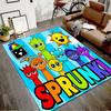 1pc SPRUNKI4 Design Printed Area Rug Carpet for Bedroom Living Room Home Decor Rugs Mat Non Slip Mat Rug for Bedside