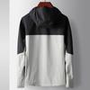 Spring and Summer Color Matching Hooded Youth Light Luxury Casual Outdoor Windproof Jacket Couple Thin Jacket