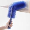 1 Piece Long Handle Air-Conditioner Shutter Cleaning Tool Bendable Fan Brush Ultra-Fine Bristles Fan Inner Duster Remover