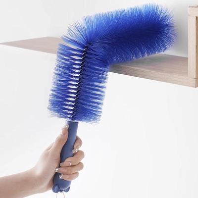 1 Piece Long Handle Air-Conditioner Shutter Cleaning Tool Bendable Fan Brush Ultra-Fine Bristles Fan Inner Duster Remover