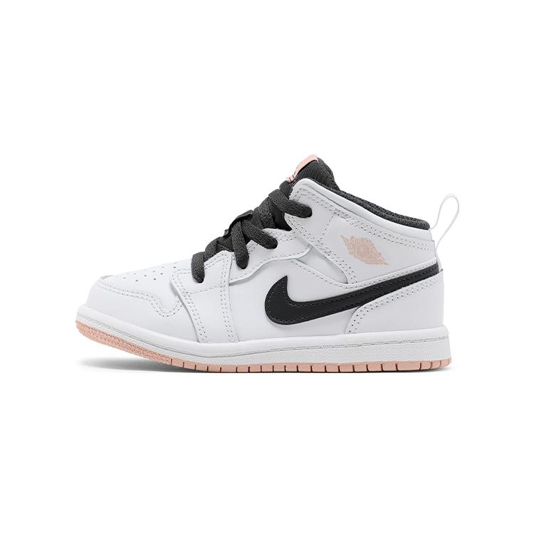 Jordan 1 Mid White Arctic Orange TD 640735-180 23.5