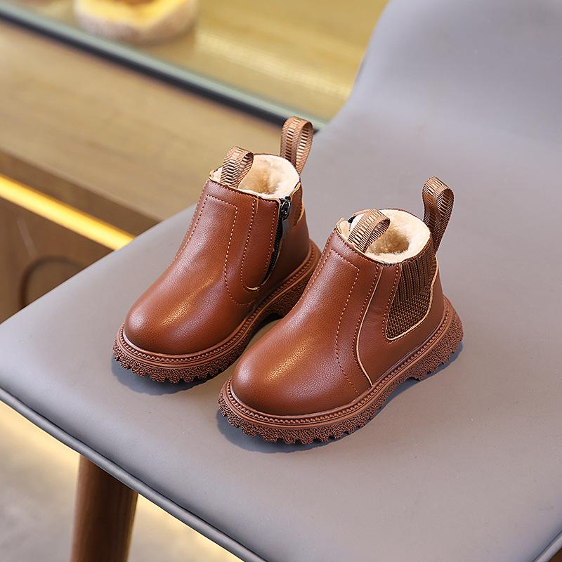 Girls' Fashion Boots, Children's Autumn British Style Short Boots, Children's Low Cut Boots, Children's Boots, Girls' Boots