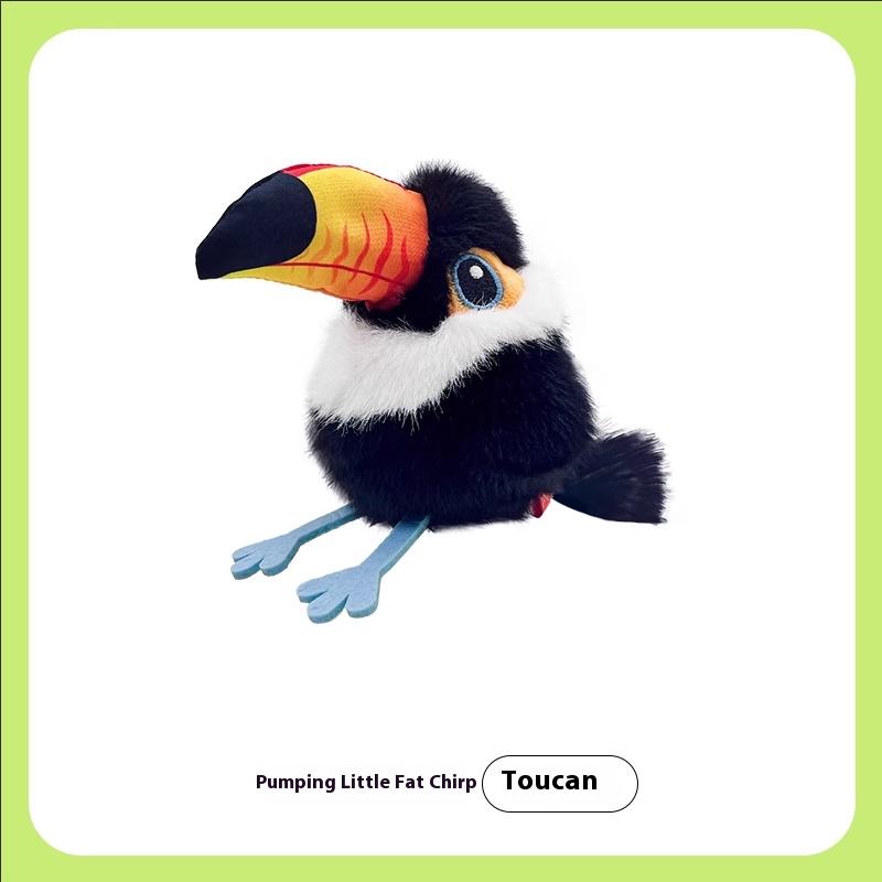 

Fluttering Little Fat Cat Interactive Toy To Relieve Boredom Simulated Bird Automatic Cat Teasing StickToConsume Physical Energy