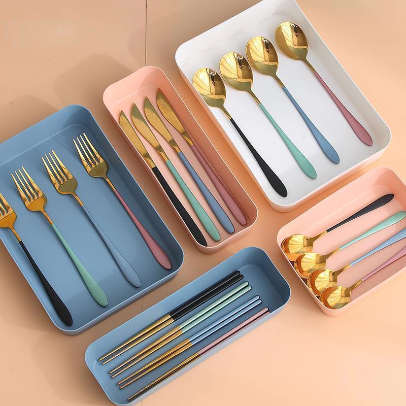 Combinable Storage Box Desktop Cosmetic Storage  Makeup Clothes Tableware Holder Drawer Organizer Drawers Underwear Organizer