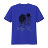 Dahlia Flower Garden Art T Shirt Kids Boys Girls White Small Vintage Washed Stylish Unisex Slightly Graphic Versatile Stretched