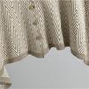 Women's Autumn And Winter Dress Set Knitted Shawl Jacket Long Skirt Two Piece Set