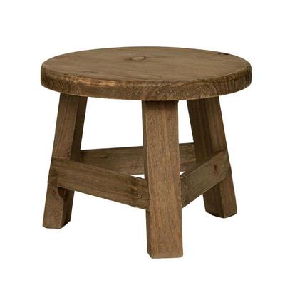 Banquinhos baixos de madeira, banquinho pequeno, suporte para plantas, cadeira, mesa de chá, suporte para vasos de flores, prateleira para entrada e jardim, para uso interno e externo.