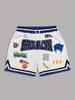 2026 Estate Caldo Americano Trendy Marca Sportivo Casual Stampa Digitale 3D Pantaloncini da Basket Unisex Stile Ampio
