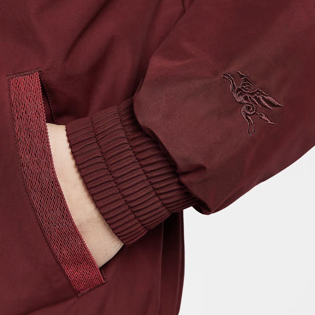 Nike Club FW25 Year Of The Horse Limited Edition Loose Fit Stand Collar Zip Fleece Woven Long Sleeve Jacket Men Jackets IQ3705613