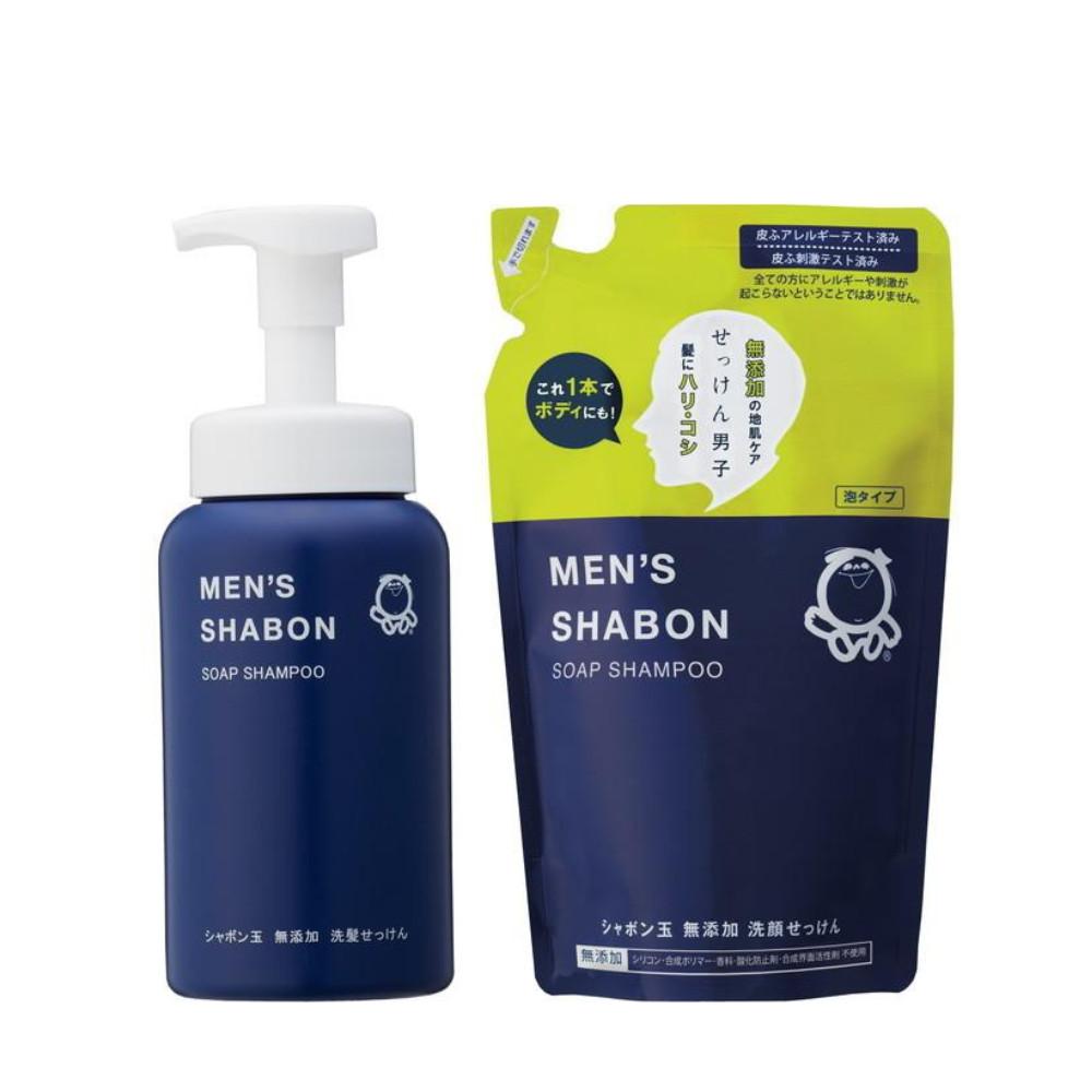 

Japan SHABONDAMA SOAP Shampoo, Men s Shabondama Soap Shampoo - (Body 520ml / Refill 420ml) Refill 420ml