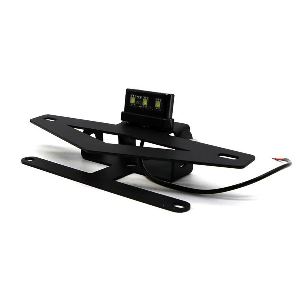 Benelli 752S 752 için LED Işık ile Motosiklet Arka Plaka Tutucu Çerçeve Braketi