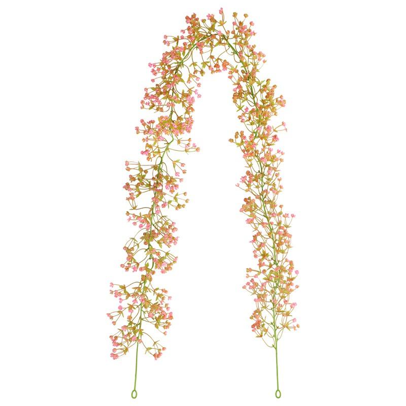 

Искусственная цветочная лоза растение ротанг свадьба дом симуляция зеленые растения ландшафтное украшение 175cm