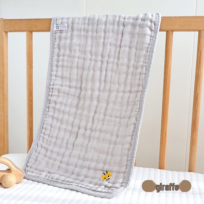 Summer Infant Face Wash & Bib: Six-Layer Gauze Baby Towel