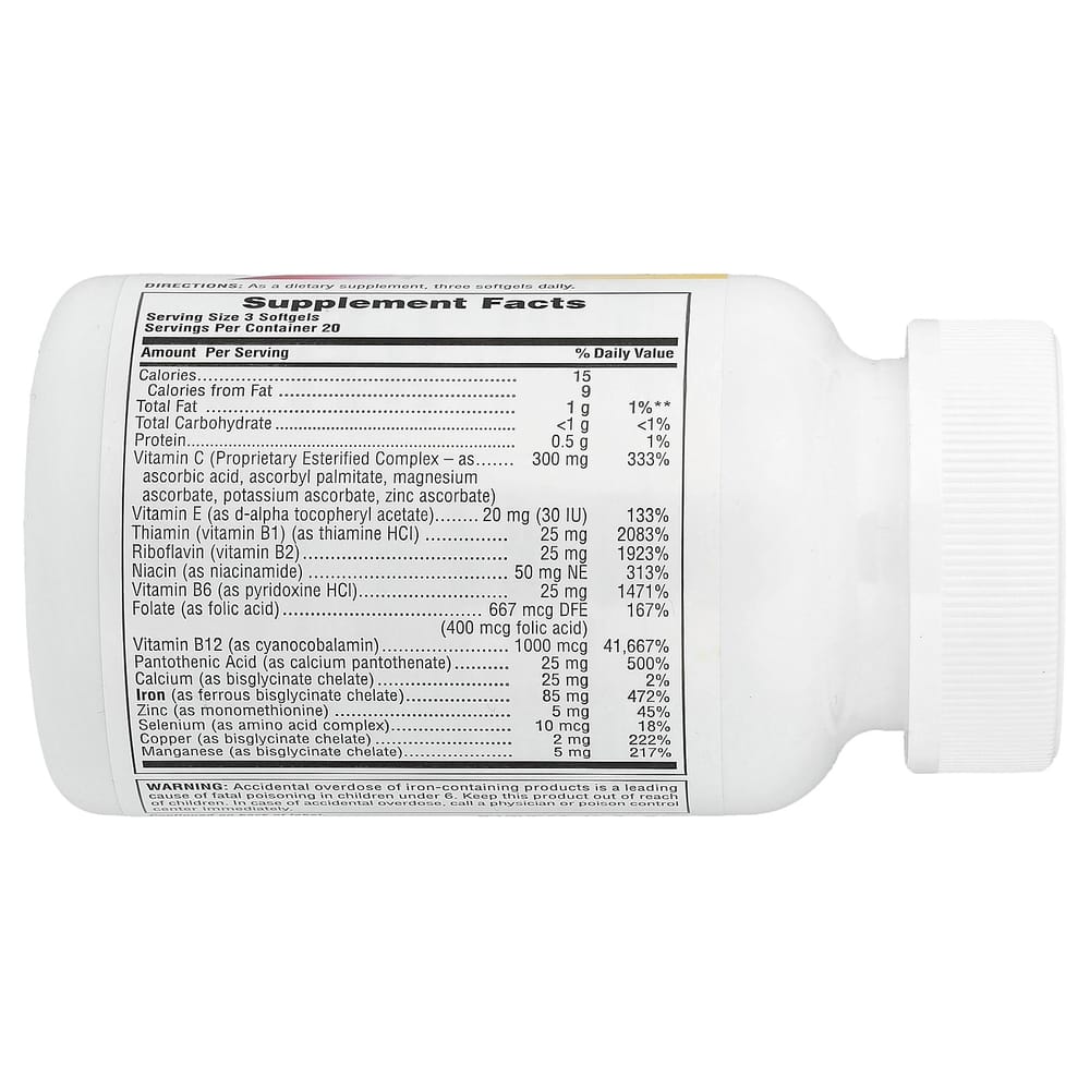 Nature's Plus Hema-Plex Softgels, 60 Count