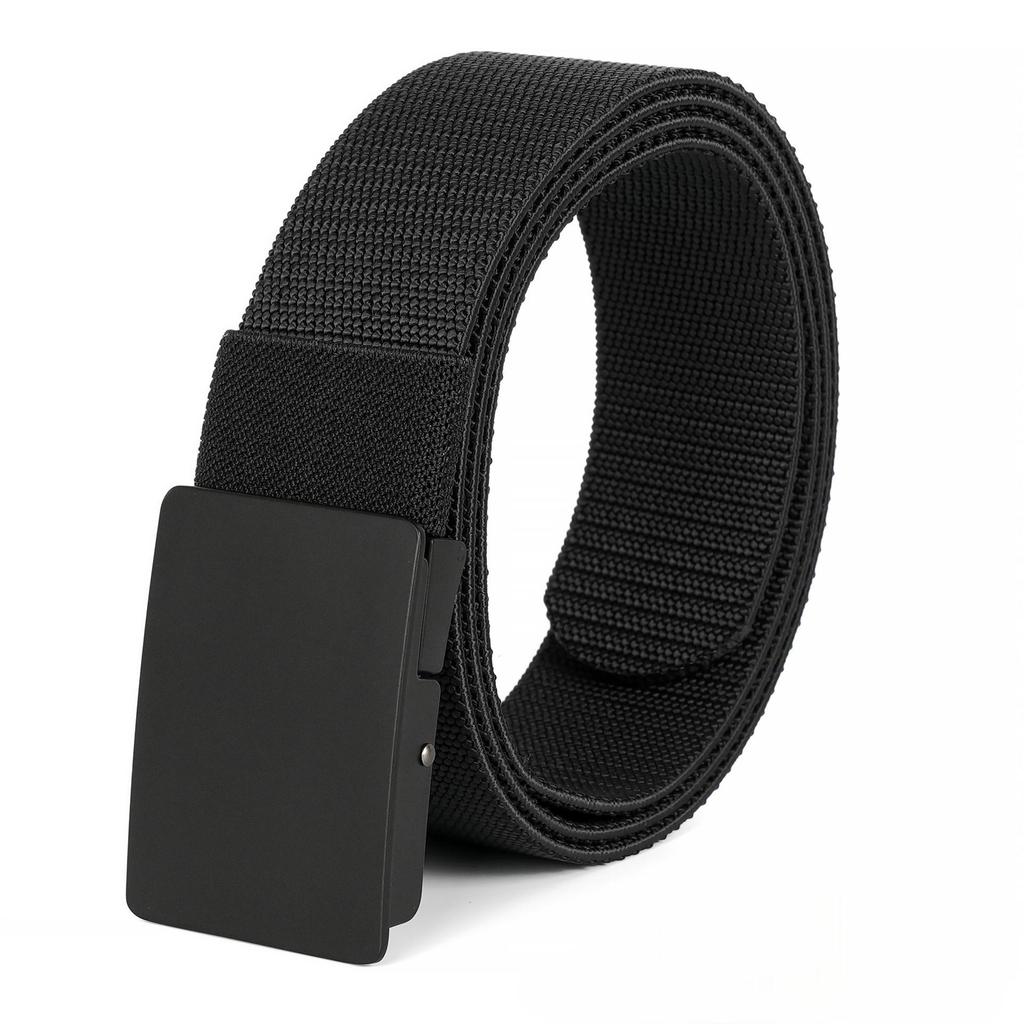 Men's Elastic Nylon Canvas Belt - Versatile, Fashionable, Outdoor Tactical Belt