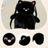 Cat Toy Backpack Birthday Gift Cute Stuffed Animal for Children